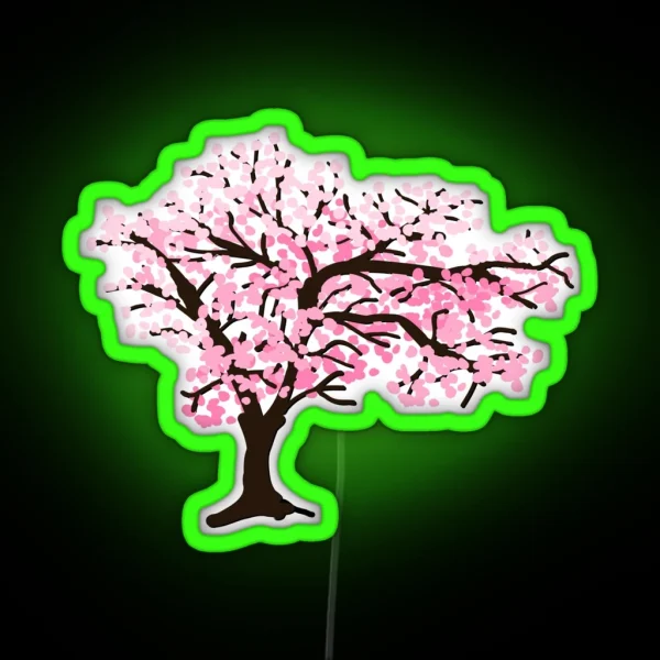 Cherrytree Blossom RGB Neon Sign