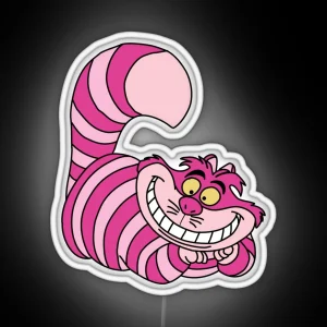 Cheshire Cat From Alice In Wonderland RGB Neon Sign