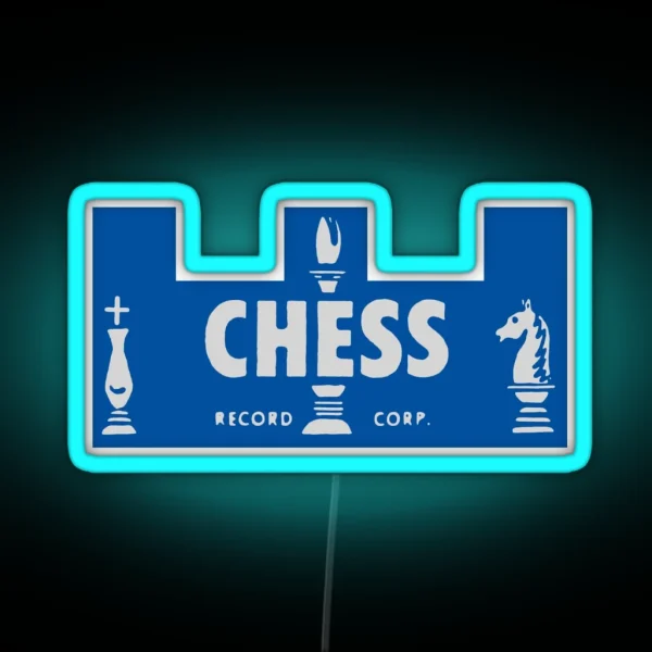 Chess Records RGB Neon Sign