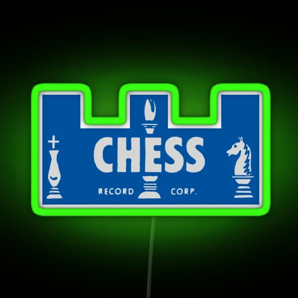 Chess Records RGB Neon Sign