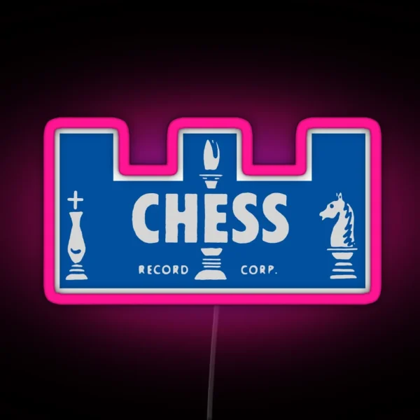 Chess Records RGB Neon Sign