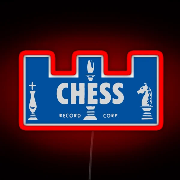 Chess Records RGB Neon Sign