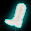 Vibrant Chestnut Springs Neon Sign in Multi-Color RGB LED Lighting