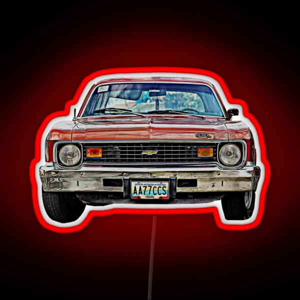 Chevy Nova 70 S RGB Neon Sign