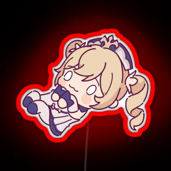 Chibi Barbara Classic RGB Neon Sign