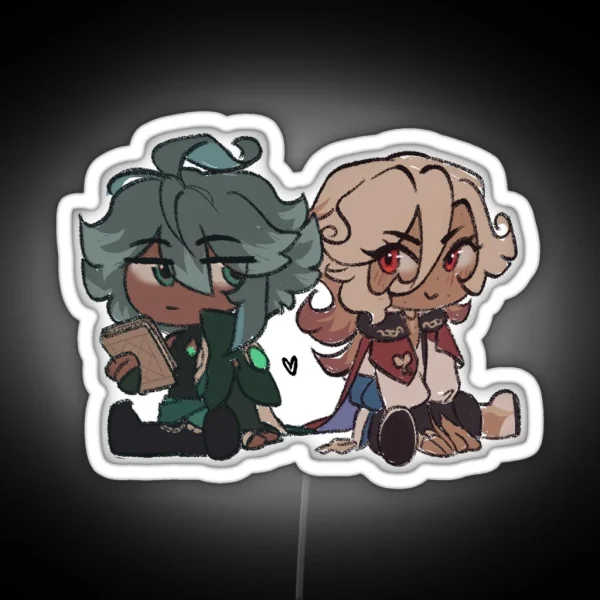 Chibi Haikaveh RGB Neon Sign
