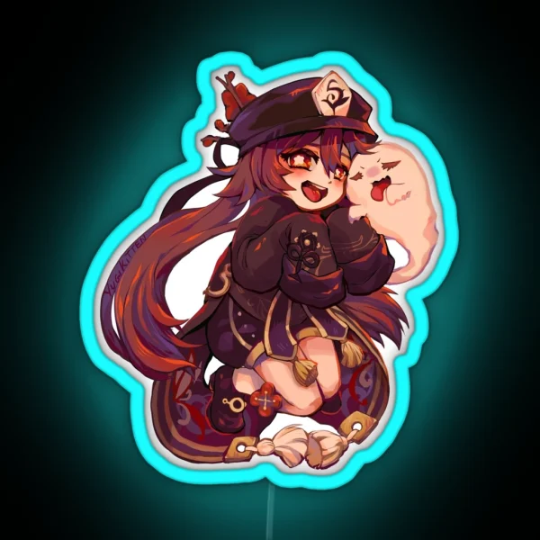 Chibi Hutao RGB Neon Sign