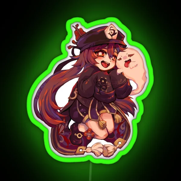Chibi Hutao RGB Neon Sign