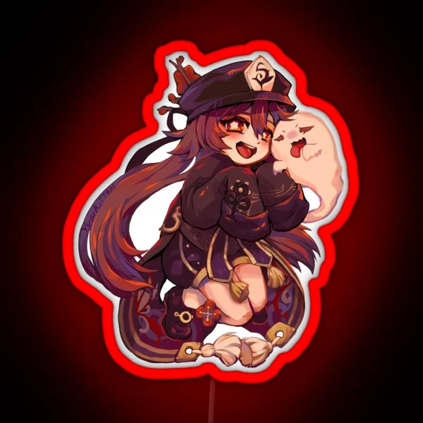 Chibi Hutao RGB Neon Sign