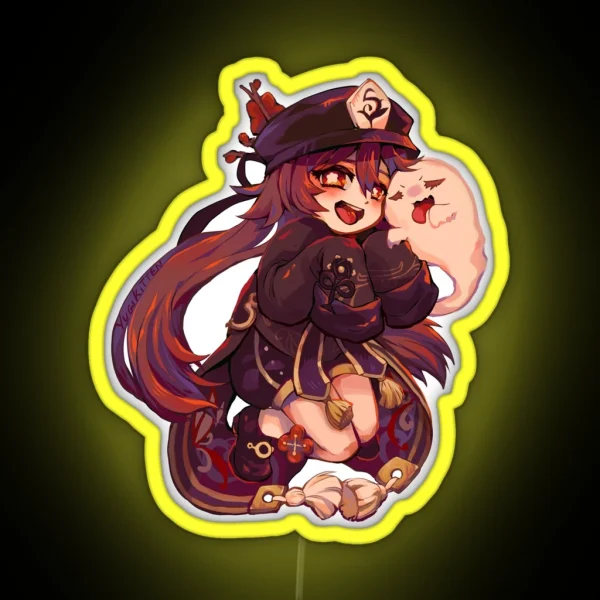 Chibi Hutao RGB Neon Sign