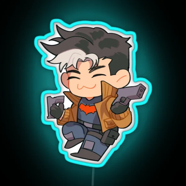Chibi Jason RGB Neon Sign