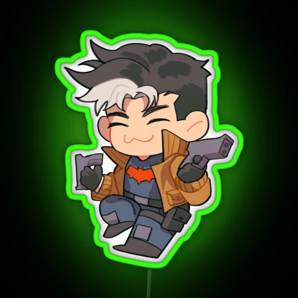 Chibi Jason RGB Neon Sign