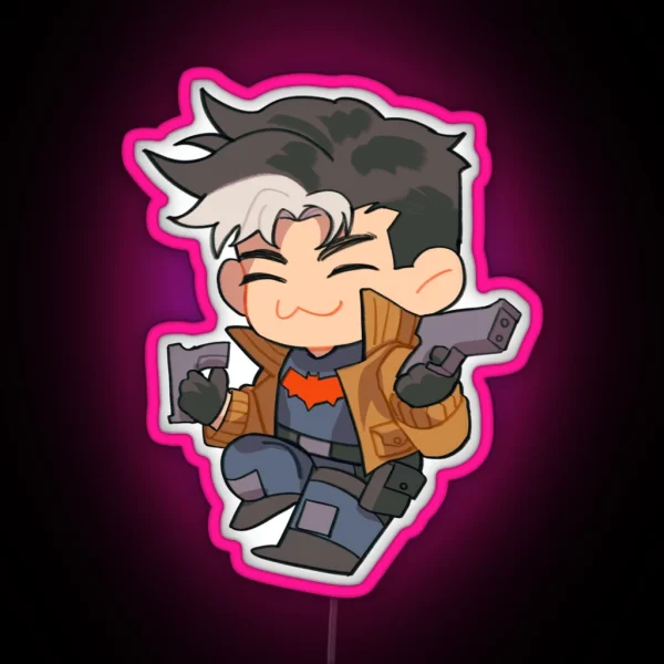 Chibi Jason RGB Neon Sign