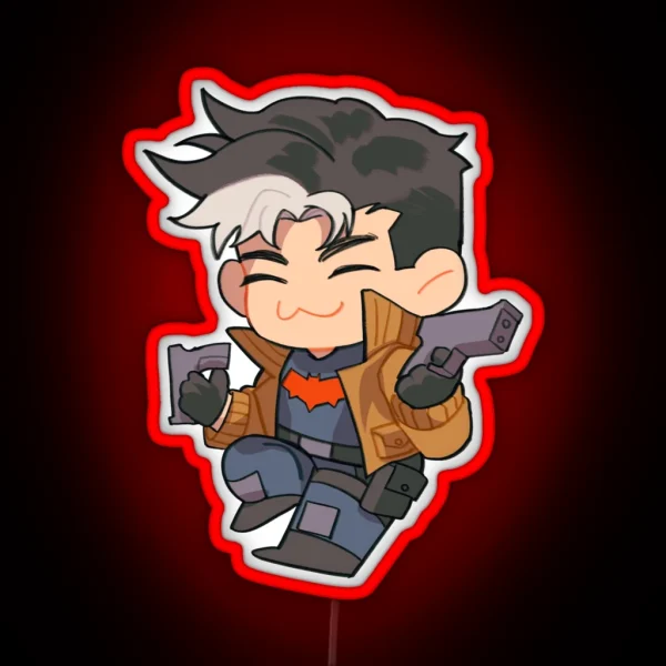 Chibi Jason RGB Neon Sign