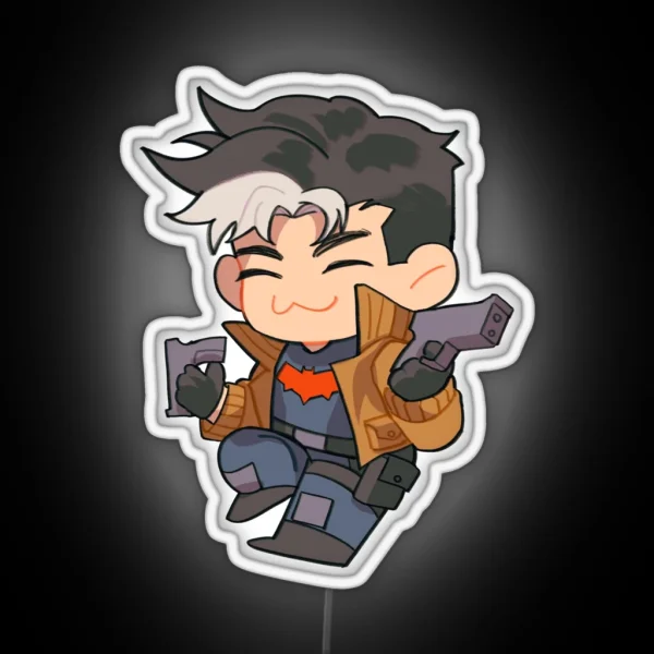 Chibi Jason RGB Neon Sign