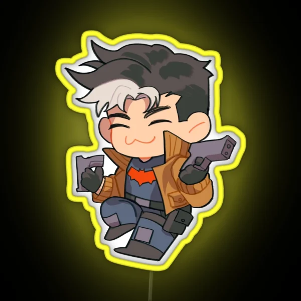 Chibi Jason RGB Neon Sign