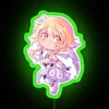 Charming Japanese-Style Neon Sign with Color-Changing LED Lights and Design
