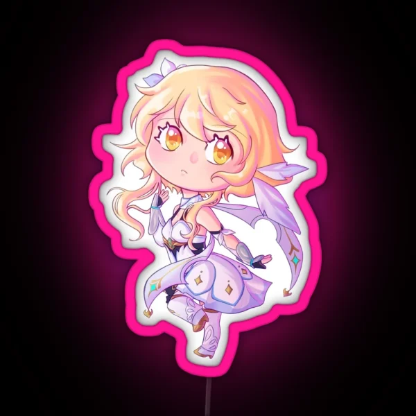 Chibi Lumine RGB Neon Sign