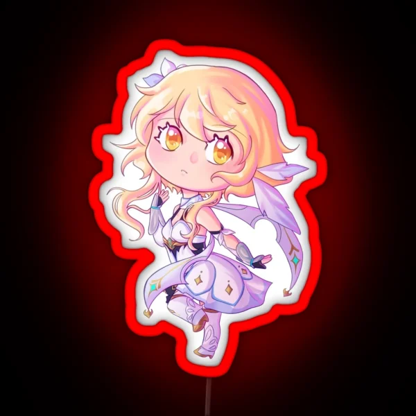 Chibi Lumine RGB Neon Sign