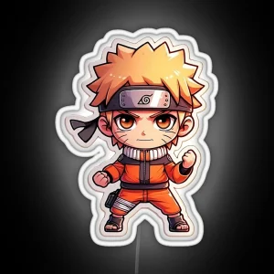 Chibi Naruto RGB Neon Sign