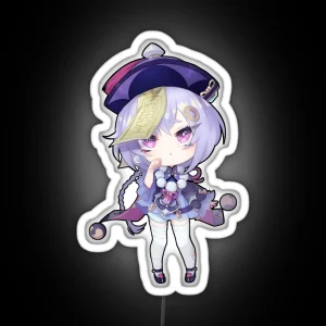 Chibi Qiqi RGB Neon Sign