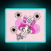 Chibi Cartoon Character RGB Color Changing Neon Room Decor Sign