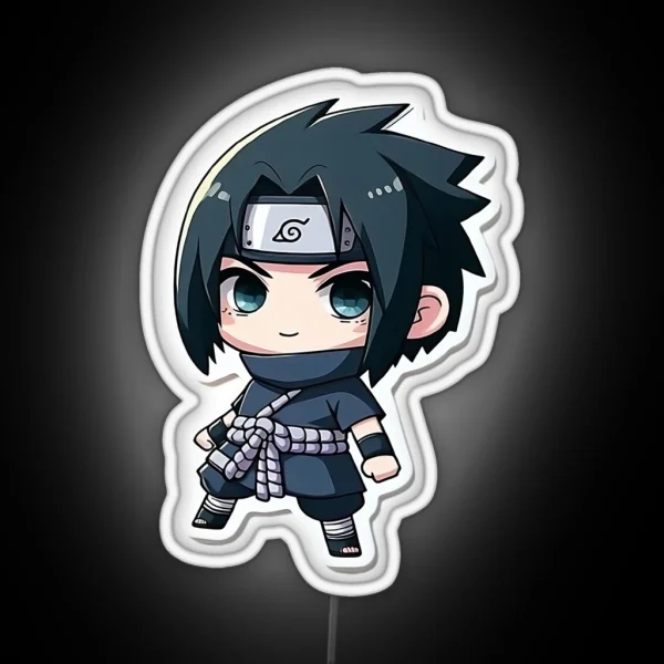 Chibi Sasuke RGB Neon Sign