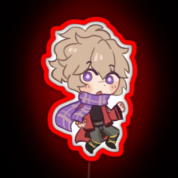 Chibi Tomo Kazuha Friend Led RGB Neon Sign