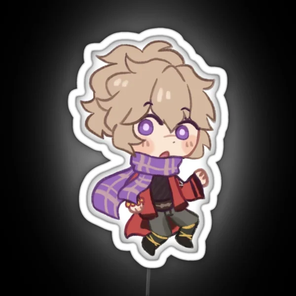Chibi Tomo Kazuha Friend Led RGB Neon Sign