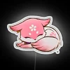 Chibi Yae Miko Genshin Impact RGB Neon Sign Kit Display
