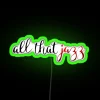 Unique Chicago All That Jazz City Neon Sign Decor Accent