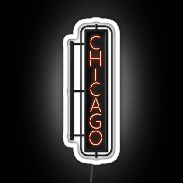 Chicago NEON Musical RGB Neon Sign