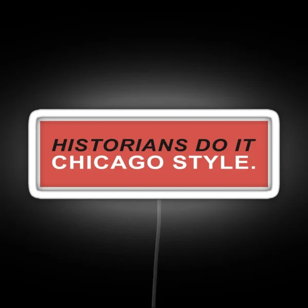 Chicago Style RGB Neon Sign