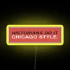 Customizable vibrant Chicago style RGB neon LED display lighting system