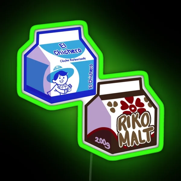 Chicha Y Riko Malt RGB Neon Sign
