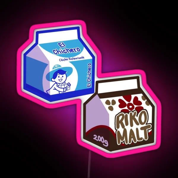 Chicha Y Riko Malt RGB Neon Sign