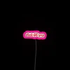 Vibrant RGB LED canvas display with customizable Chick-fil-A inspired designs.