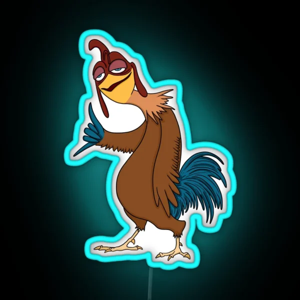 Chicken Joe Is A Vibe RGB Neon Sign