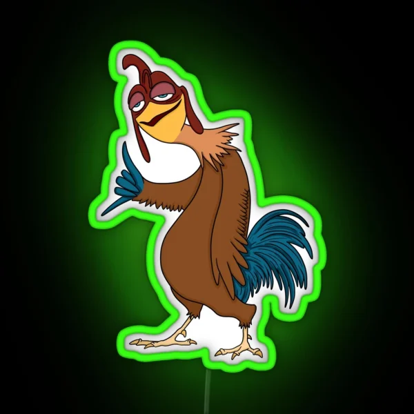 Chicken Joe Is A Vibe RGB Neon Sign
