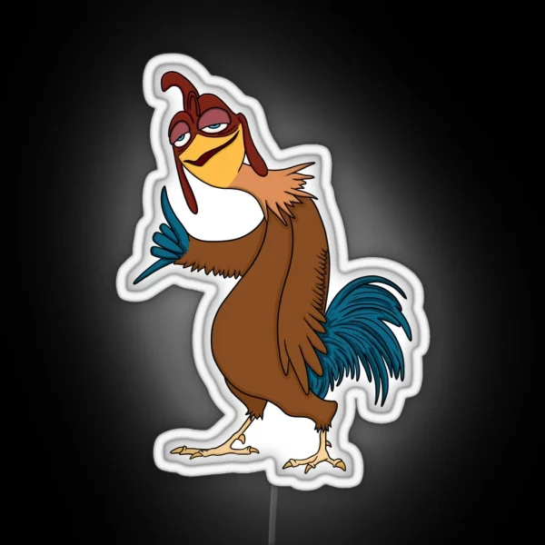 Chicken Joe Is A Vibe RGB Neon Sign