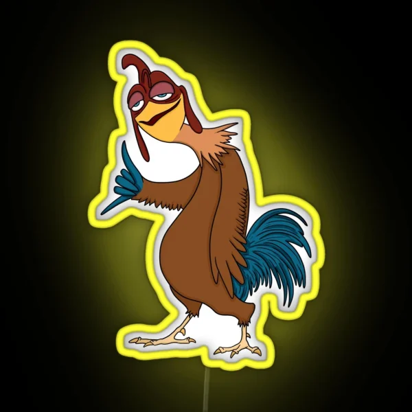 Chicken Joe Is A Vibe RGB Neon Sign
