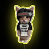 Vibrant LED Chief Keef Kitty RGB Neon Sign for Fans Everywhere