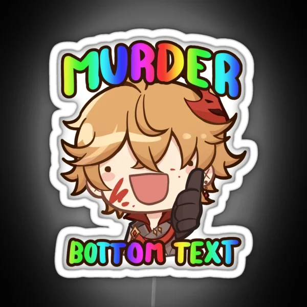 CHILDE LOVES MURGER RGB Neon Sign