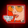 Vibrant Pop Art Inspiration Neon Sign for Unapologetic Self Expression Enthusiasts