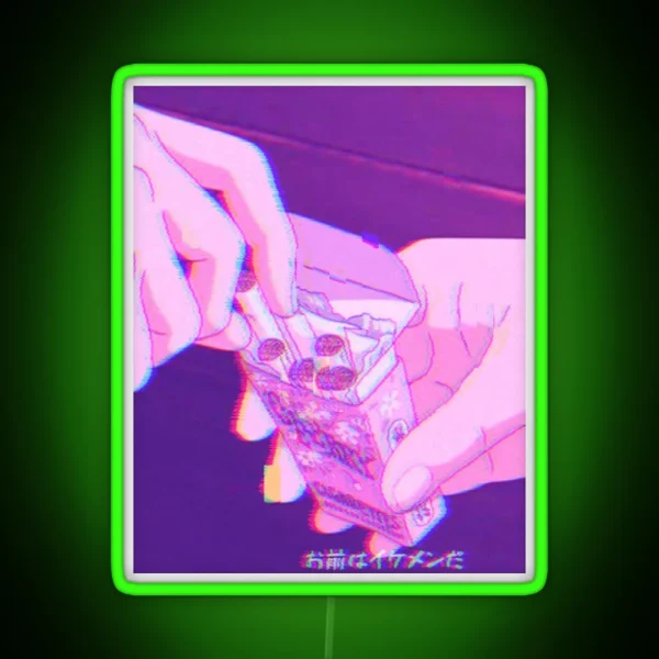 Chill Lo Fi Cigarettes RGB Neon Sign