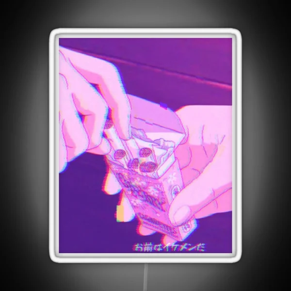 Chill Lo Fi Cigarettes RGB Neon Sign