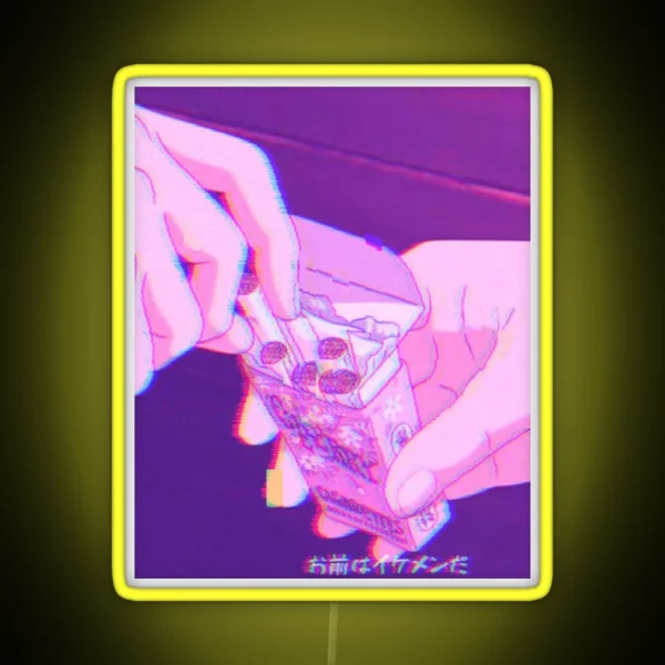 Chill Lo Fi Cigarettes RGB Neon Sign