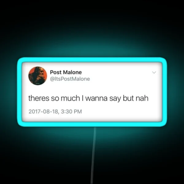 Chill Tweets RGB Neon Sign