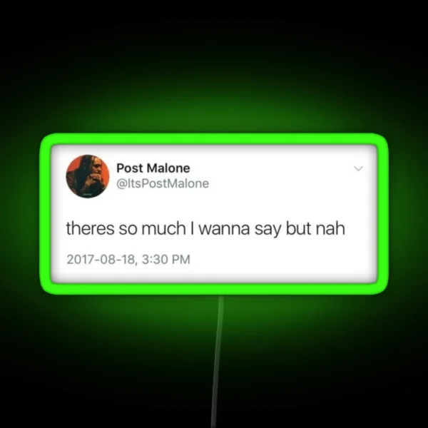 Chill Tweets RGB Neon Sign