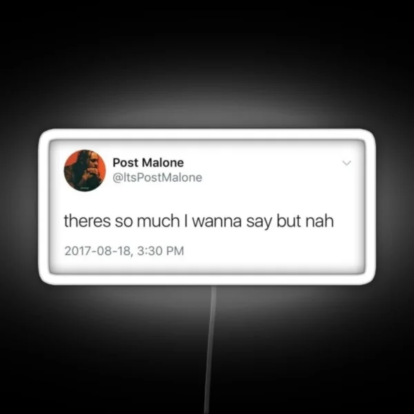 Chill Tweets RGB Neon Sign